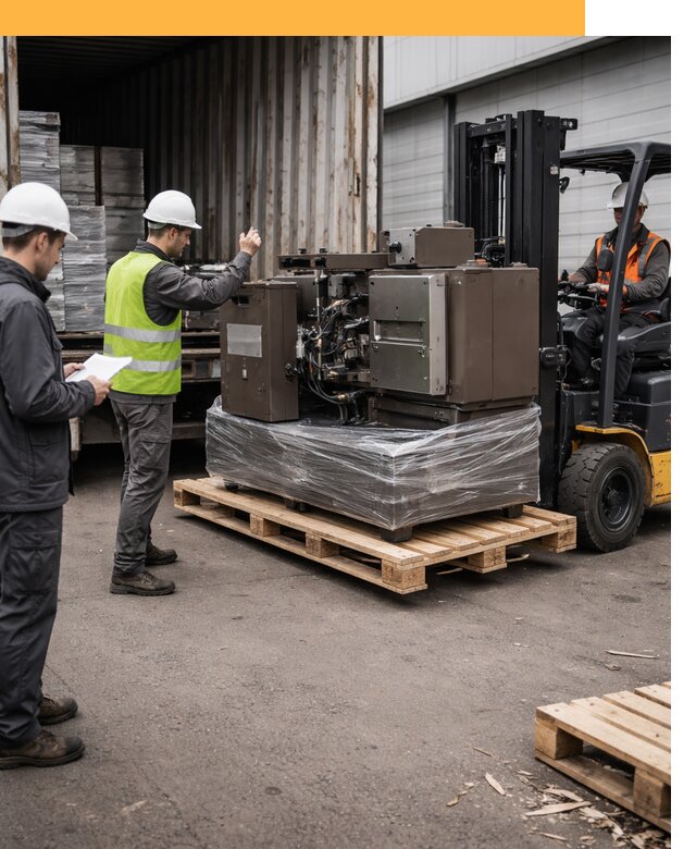 Доставка промышленного оборудования из Европы от 46184