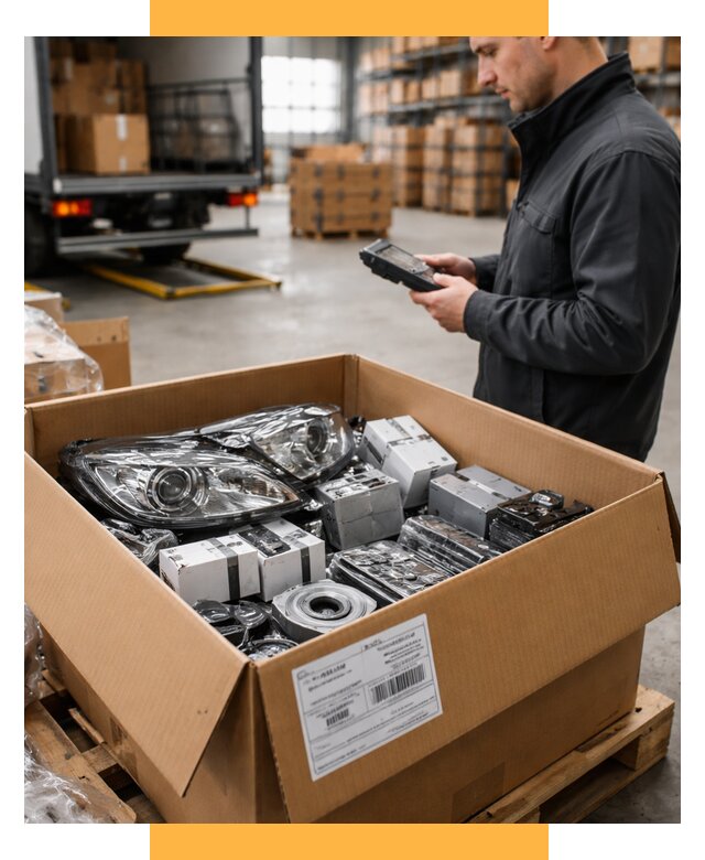 Доставка автозапчастей из Европы под ключ от 12829 р. | СетСервис-Кпс