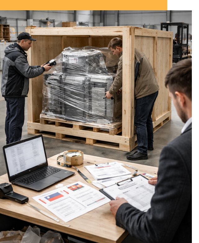 Доставка промышленного оборудования из США от 66710 руб