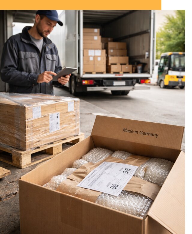 Доставка грузов из Германии от 46184 руб с таможенным оформлением