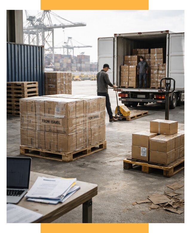 Доставка грузов из Израиля от 15395 р., логистика от СетСервис-Кпс