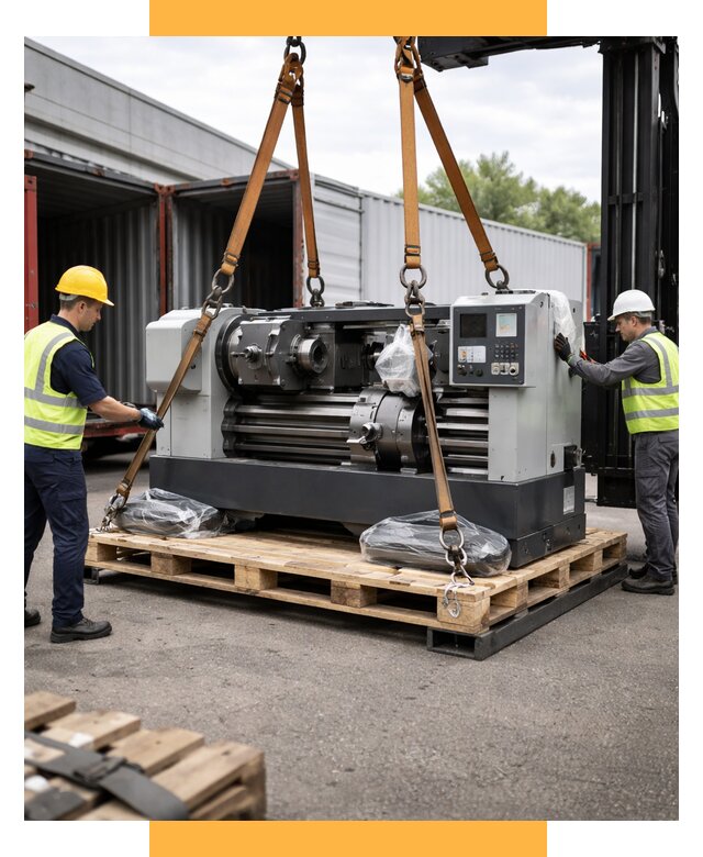 Перевозка станков и таможня от 61578 р. | СетСервис-Кпс логистика