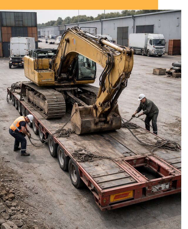 Перевозка спецтехники по России и миру от 46184 руб