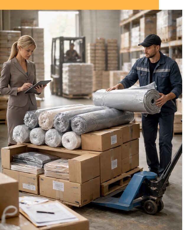 Перевозка текстиля по миру от 15395 руб. с таможней и страхованием