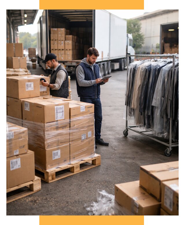 Перевозка и доставка одежды из Китая от 7697 р., СетСервис-Кпс