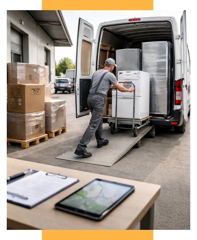 Перевозка бытовой техники от 6671 р. - логистика СетСервис-Кпс