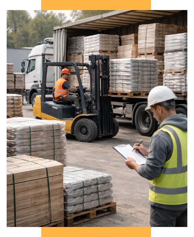 Перевозка строительных материалов от 5645 р. | СетСервис-Кпс