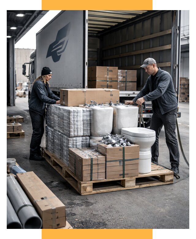 Перевозка сантехники под ключ от 1847 р. | СетСервис-Кпс