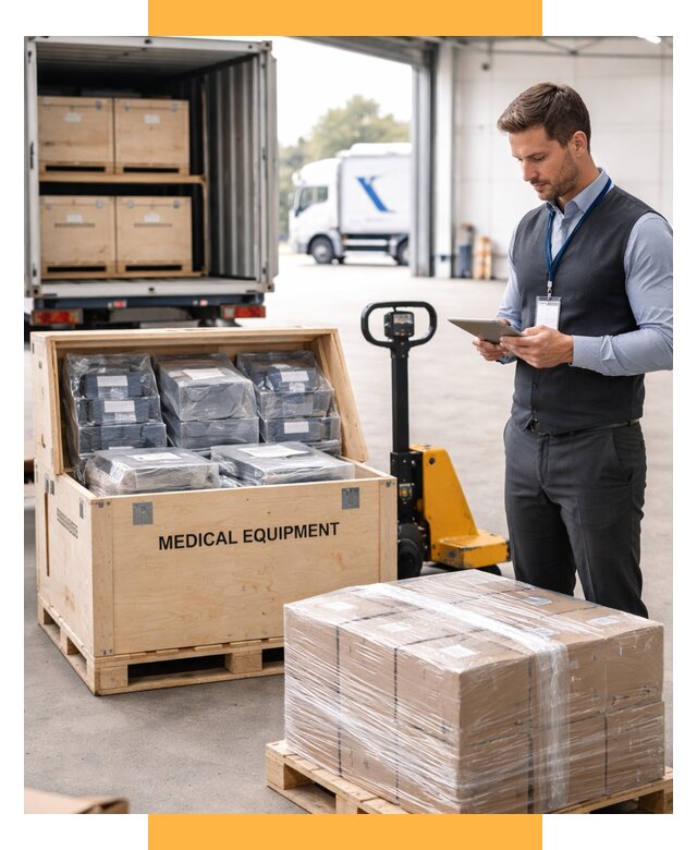 Перевозка медицинского оборудования от 15395 р. в СетСервис-Кпс