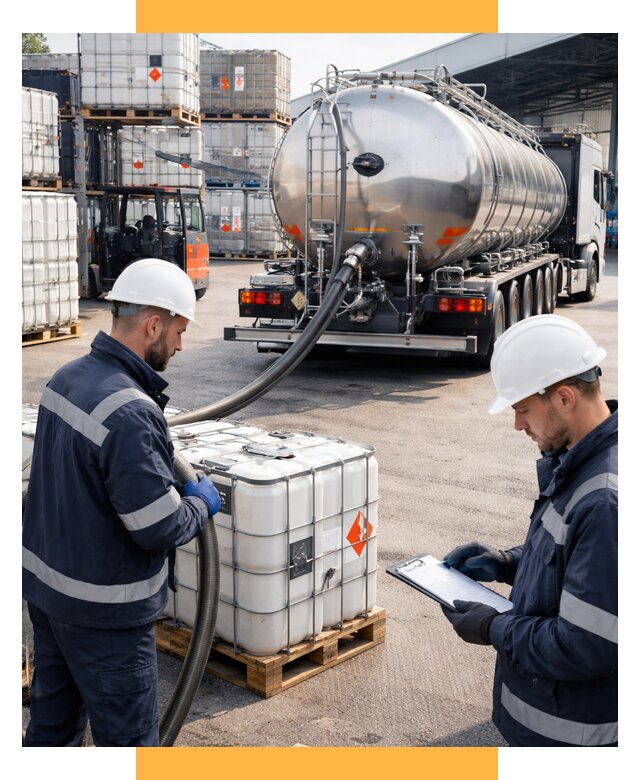 Перевозка химического сырья от 8724 р. Логистика СетСервис-Кпс