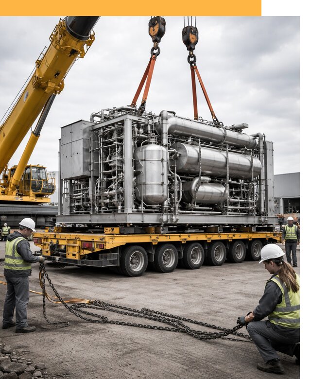 Перевозка тяжеловесных грузов по миру от 153945 руб