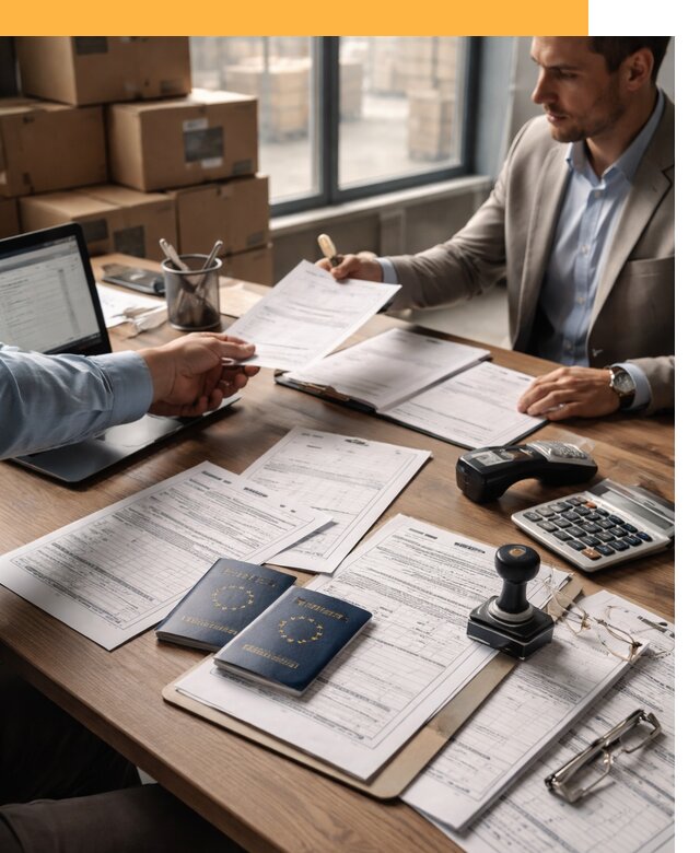 Таможенное оформление грузов из Европы от 8724 руб