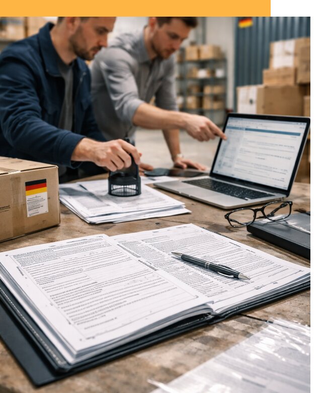 Таможенное оформление грузов из Германии от 9237 руб.