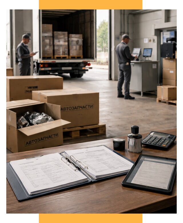 Таможенное оформление автозапчастей под ключ от 8724 р., СетСервис-Кпс