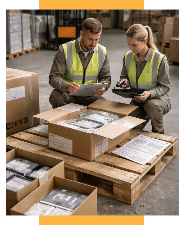 Инспекция товара перед отправкой от 4618 р. | СетСервис-Кпс